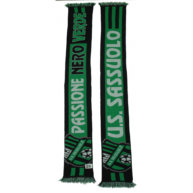 Sciarpa nero verde nuovo modello 2019
